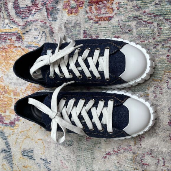 Hermes Denim Cross Sneakers - Picture 8 of 12